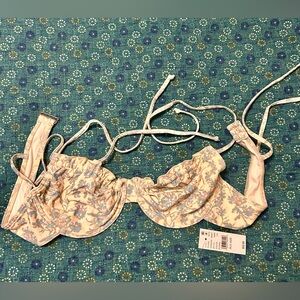 PacSun Floral Underwire Bikini Top